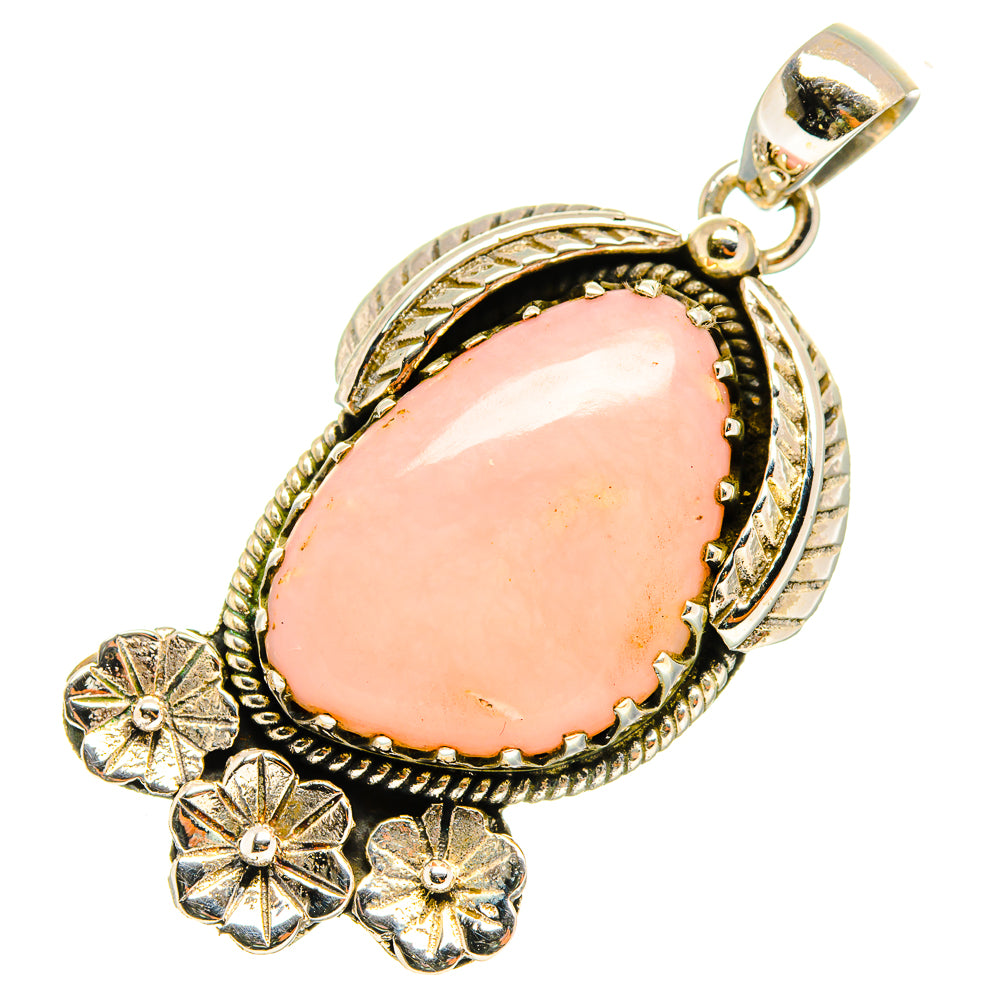 Pink Opal Pendants handcrafted by Anasilvercos - PD9969