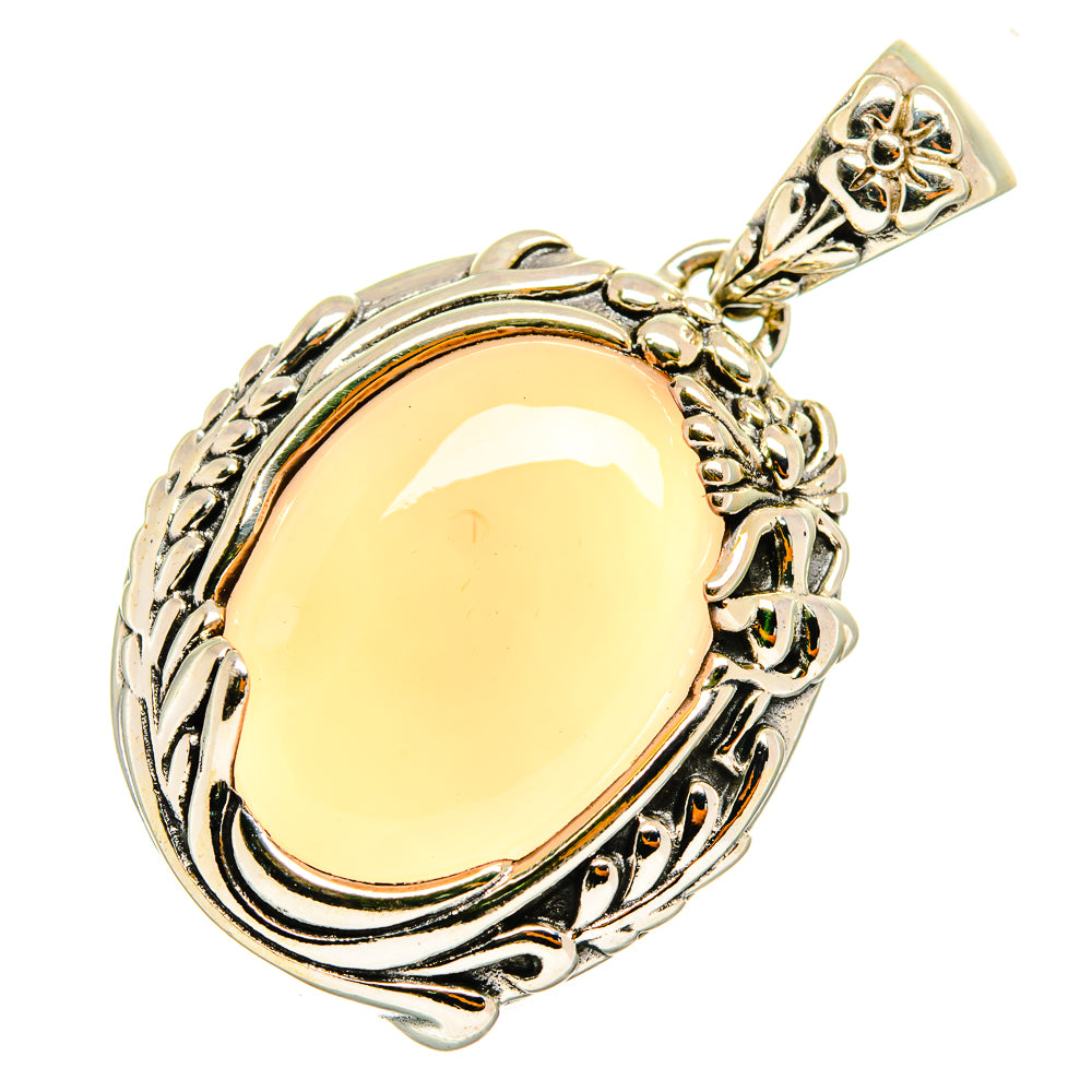 Rose Quartz Pendants handcrafted by Anasilvercos - PD9970