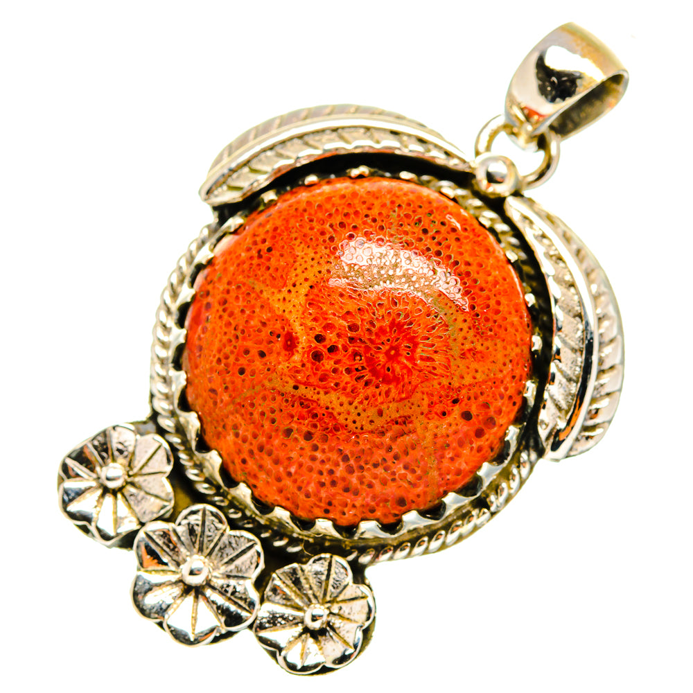Sponge Coral Pendants handcrafted by Anasilvercos - PD9979