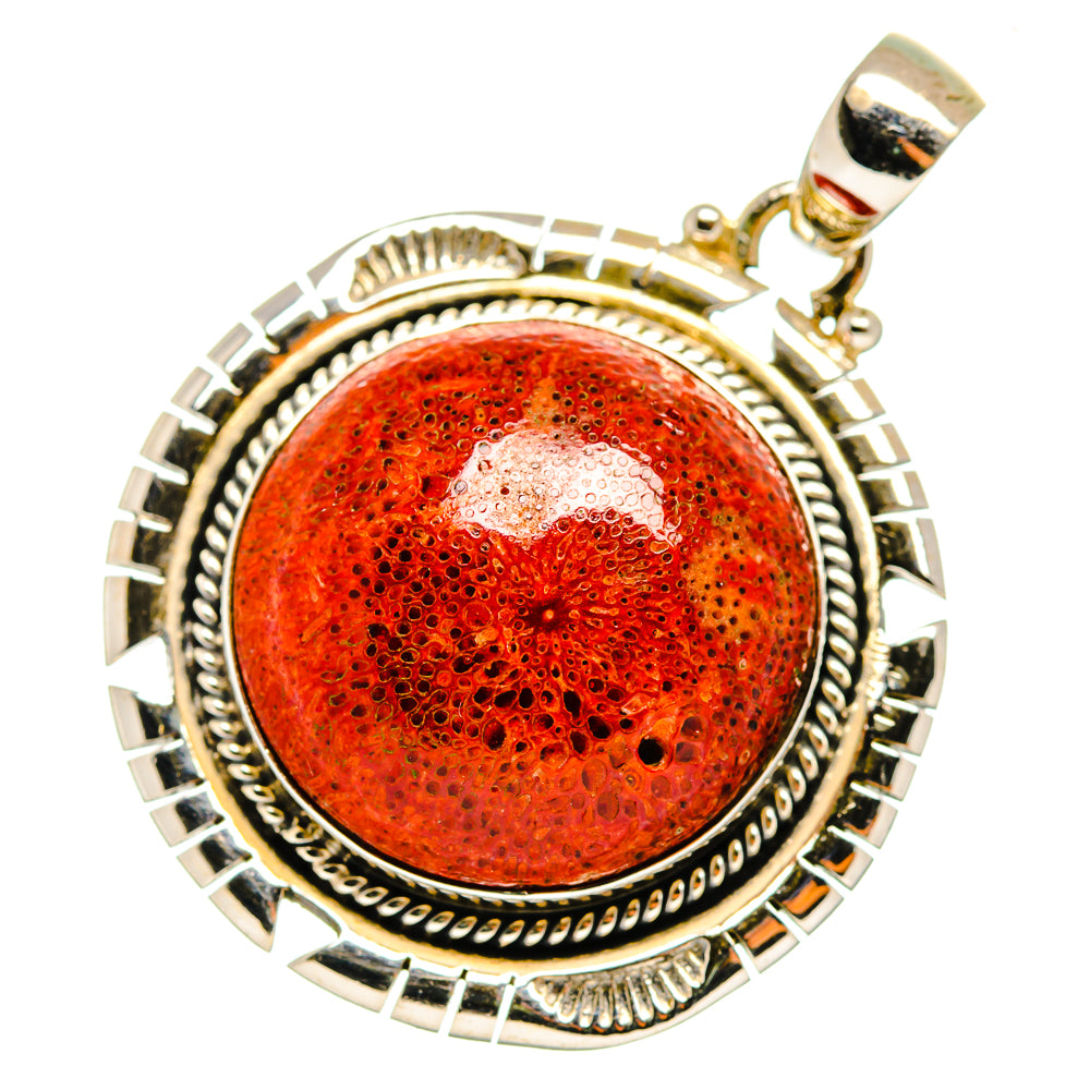 Sponge Coral Pendants handcrafted by Anasilvercos - PD9980