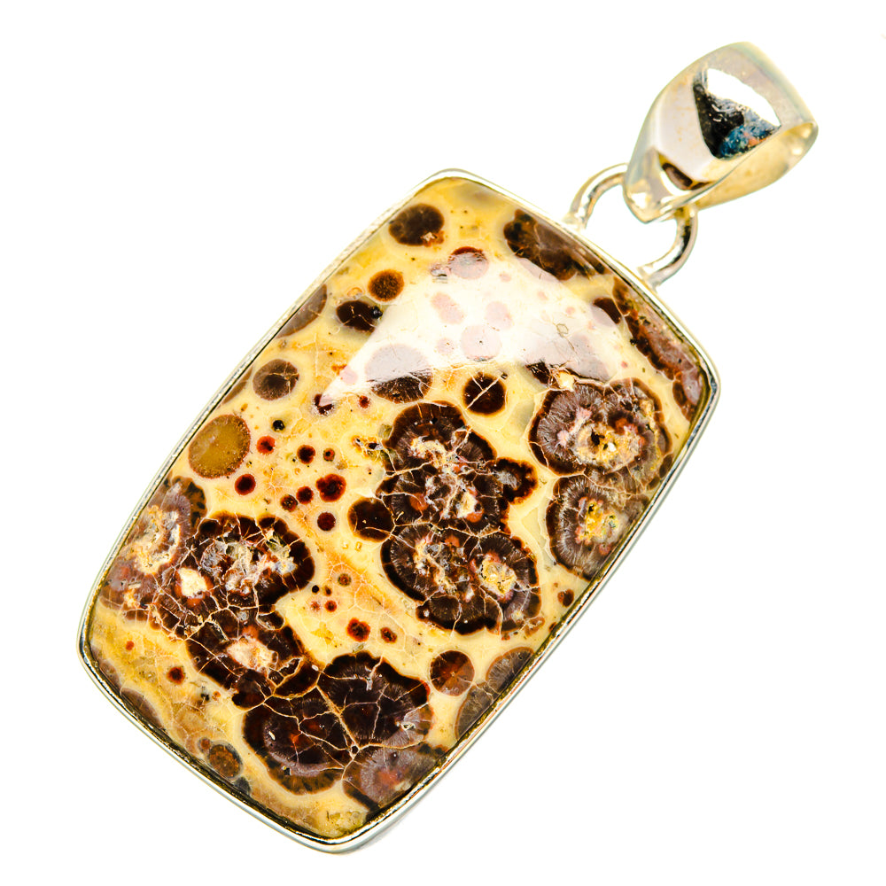 Poppy Jasper Pendants handcrafted by Anasilvercos - PD9999