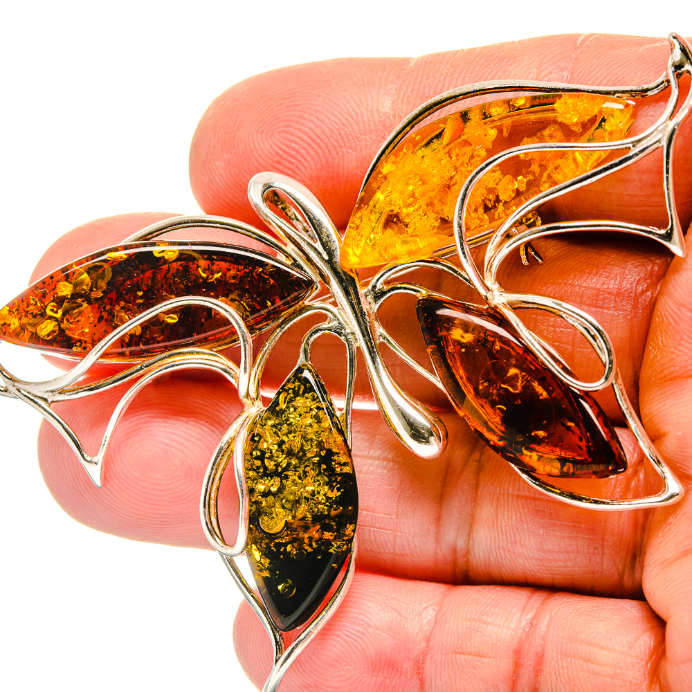 Baltic Amber Pendants handcrafted by Anasilvercos - PINS-pd3365