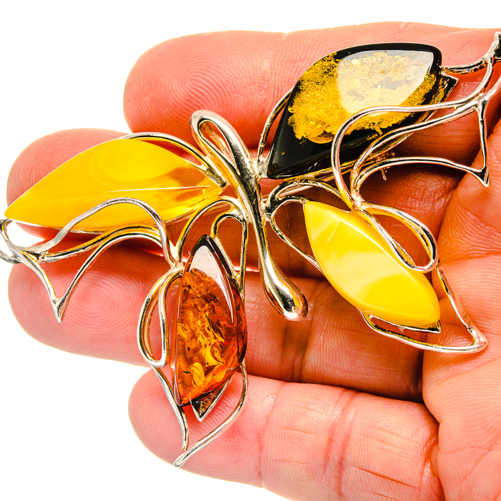 Baltic Amber Pendants handcrafted by Anasilvercos - PINS-pd3366