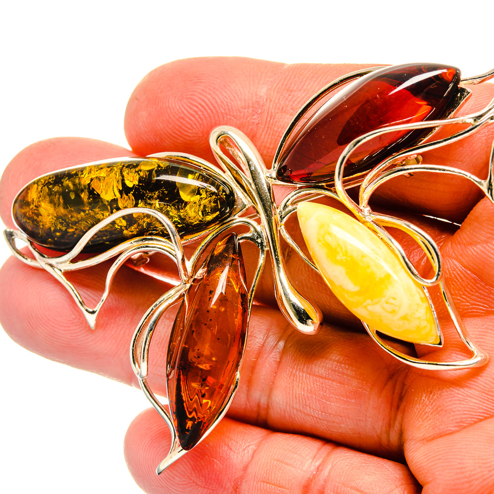 Baltic Amber Pendants handcrafted by Anasilvercos - PINS-pd3367