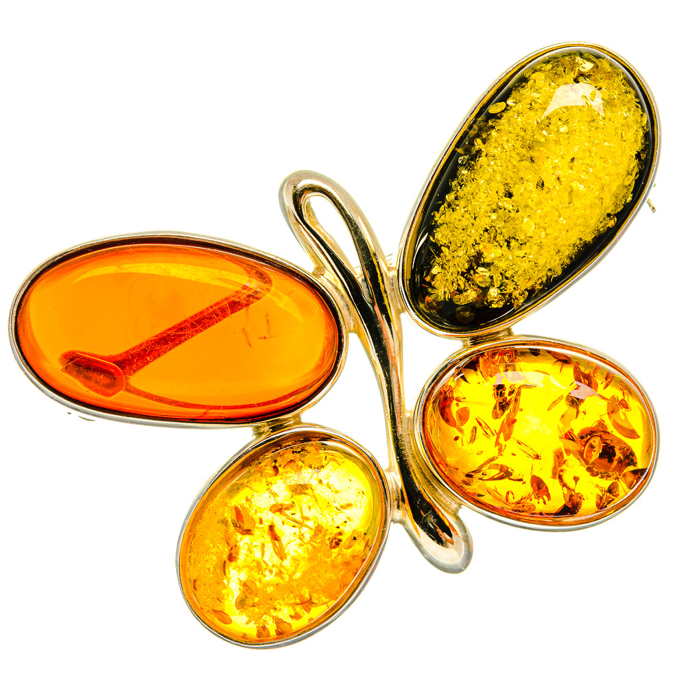 Baltic Amber Pendants handcrafted by Anasilvercos - PINS-pd3368 - Photo 2
