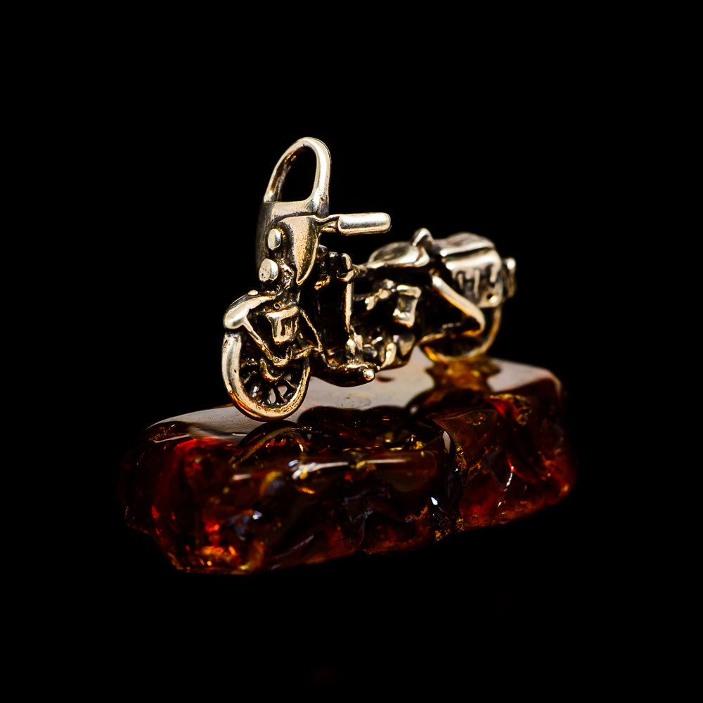 Baltic Amber Charms handcrafted by Anasilvercos - PW1007