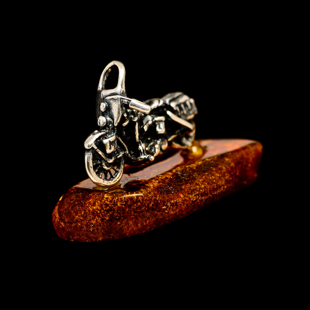 Baltic Amber Charms handcrafted by Anasilvercos - PW1020
