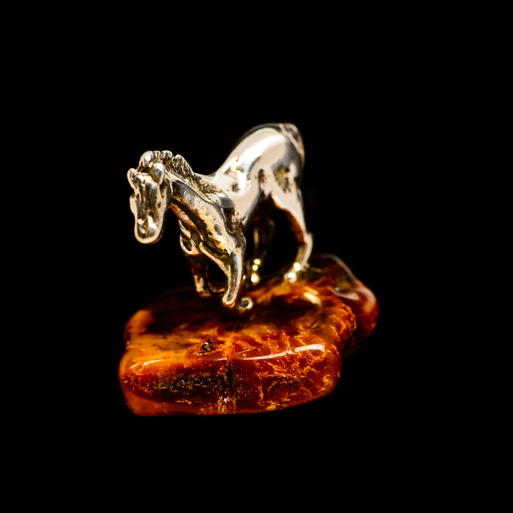 Baltic Amber Charms handcrafted by Anasilvercos - PW1069