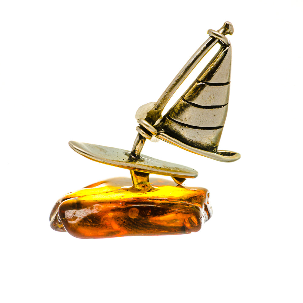 Baltic Amber Charms handcrafted by Anasilvercos - PW1002