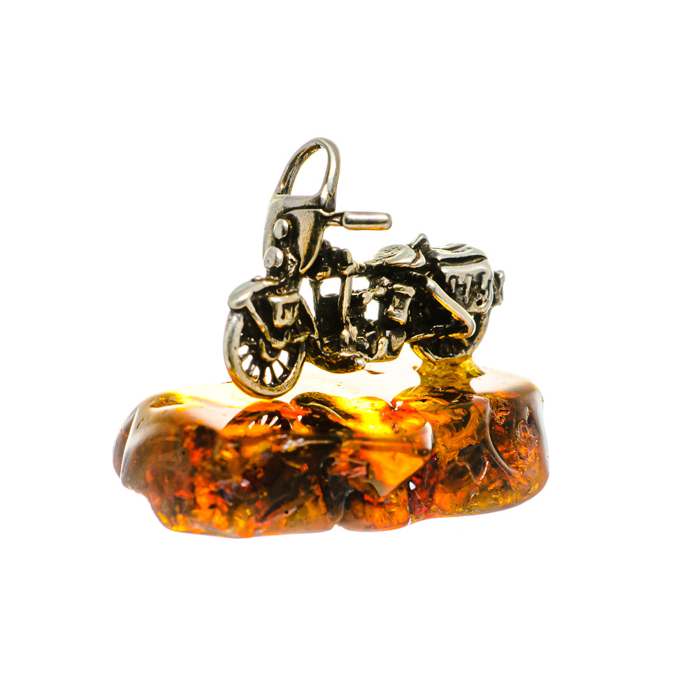 Baltic Amber Charms handcrafted by Anasilvercos - PW1007
