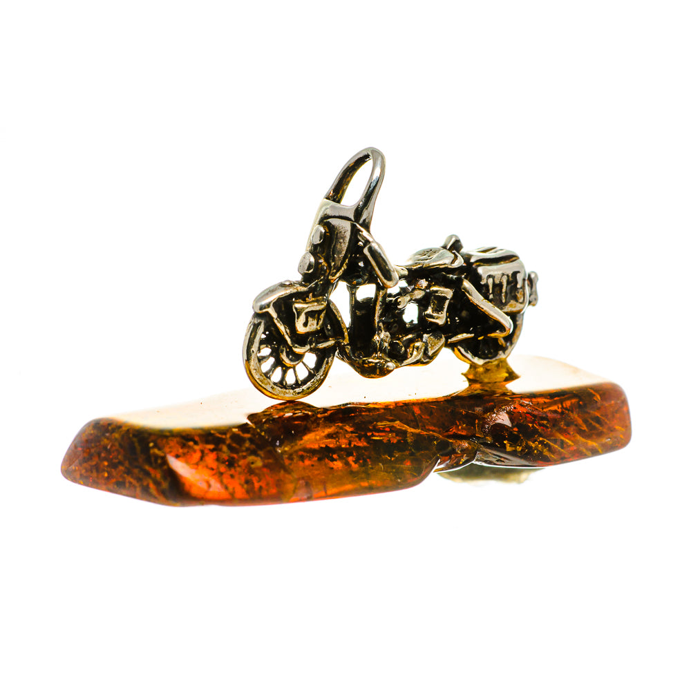 Baltic Amber Charms handcrafted by Anasilvercos - PW1011