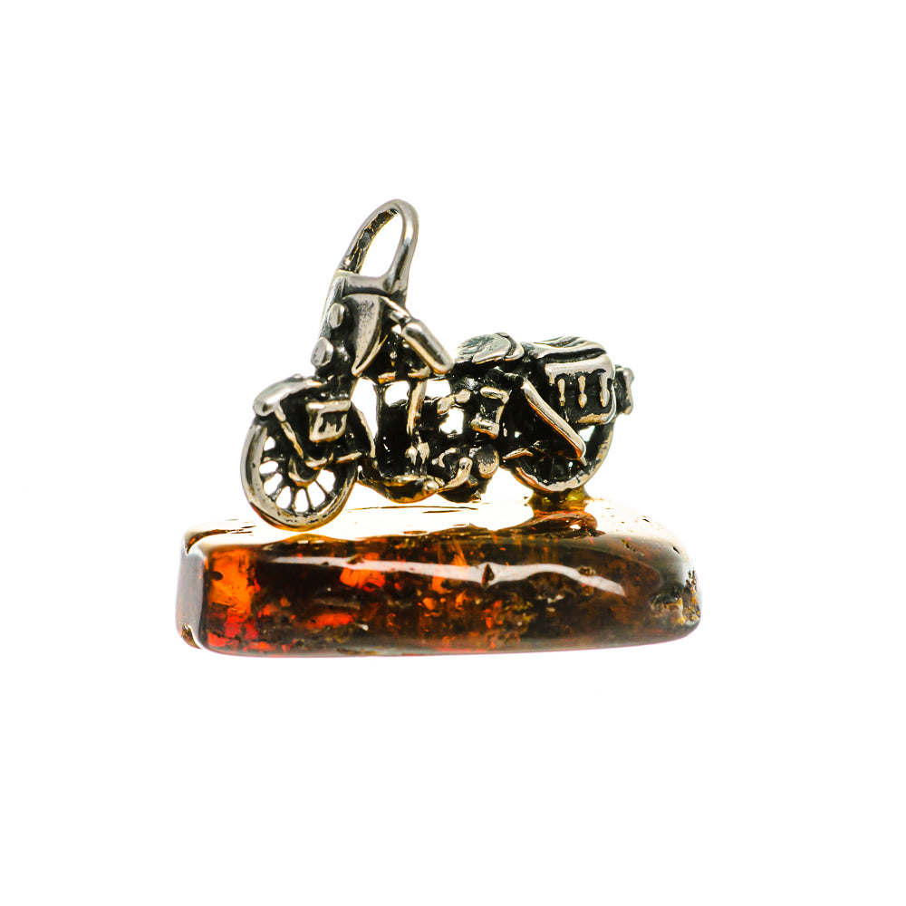 Baltic Amber Charms handcrafted by Anasilvercos - PW1014