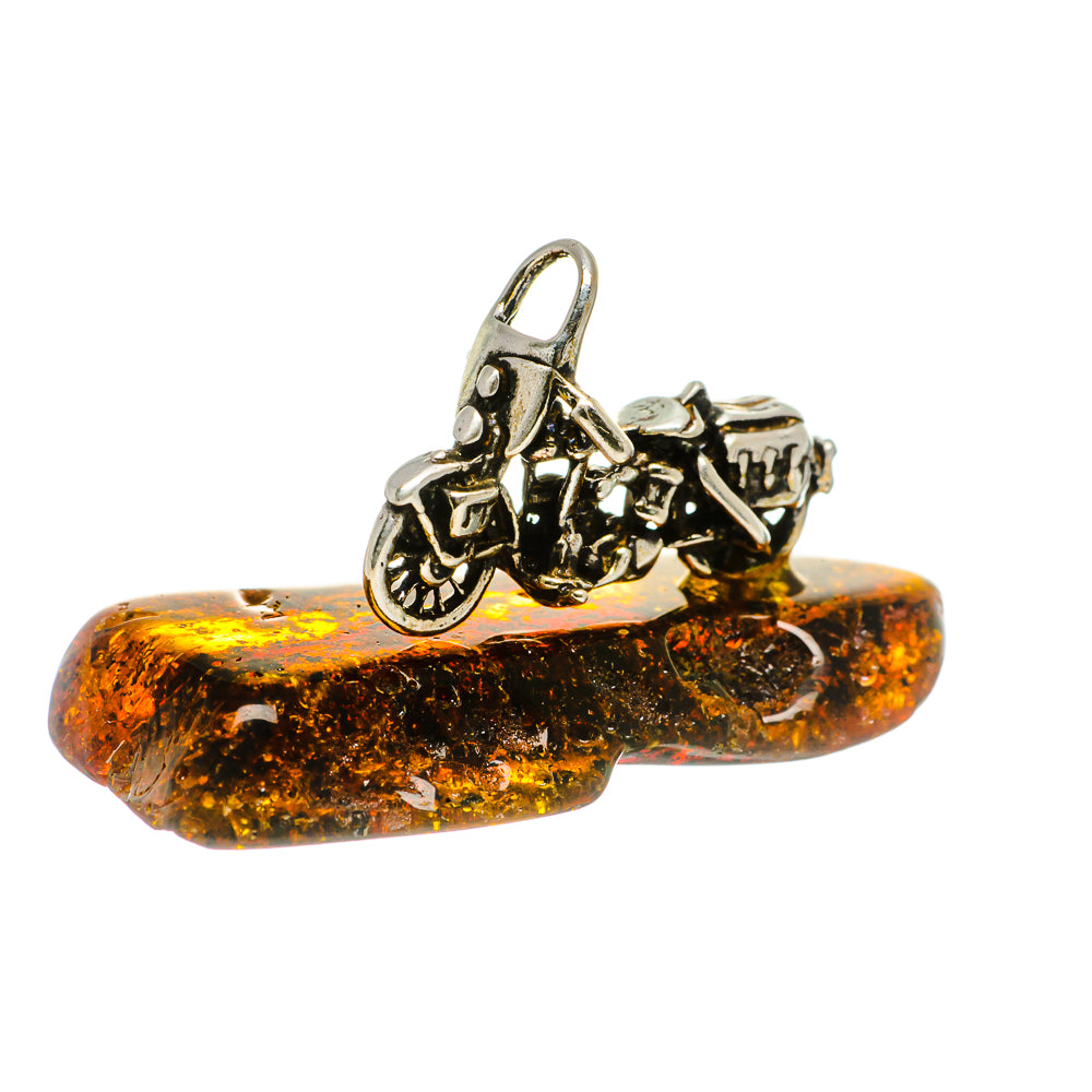 Baltic Amber Charms handcrafted by Anasilvercos - PW1015