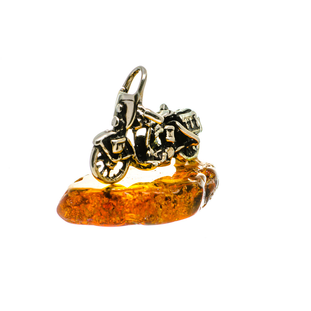 Baltic Amber Charms handcrafted by Anasilvercos - PW1018