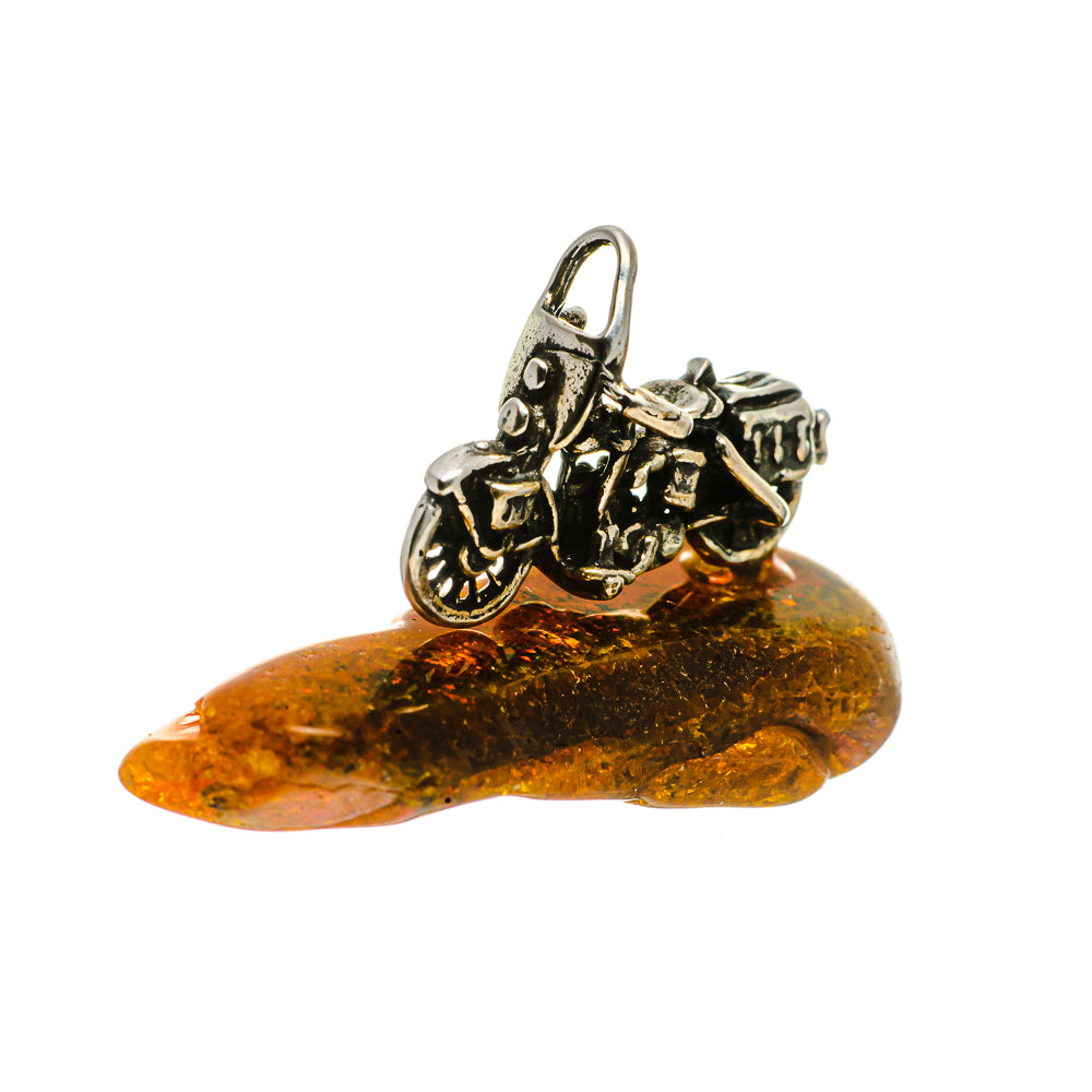 Baltic Amber Charms handcrafted by Anasilvercos - PW1019