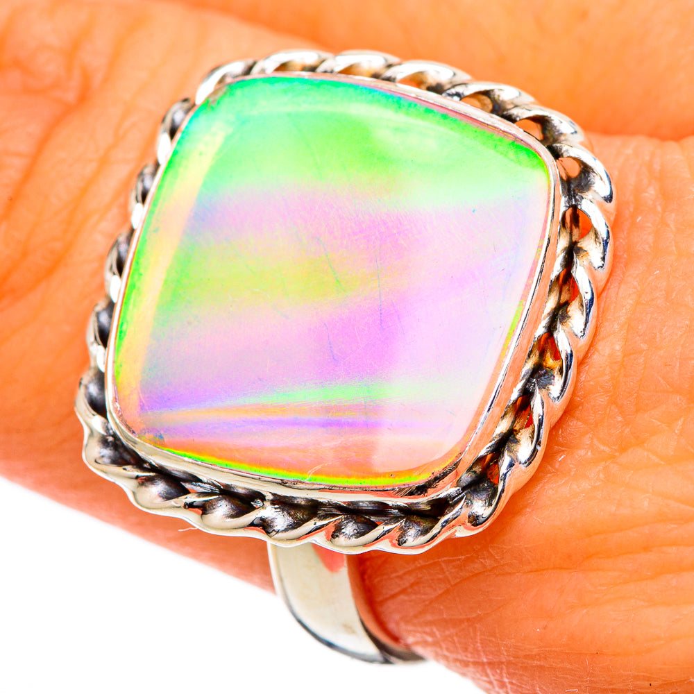 Aura Opal Rings handcrafted by Anasilvercos - RING101791