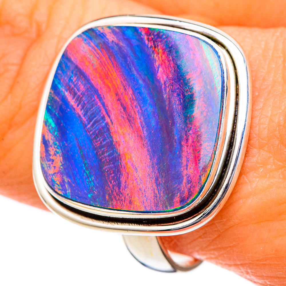 Aura Opal Rings handcrafted by Anasilvercos - RING101793