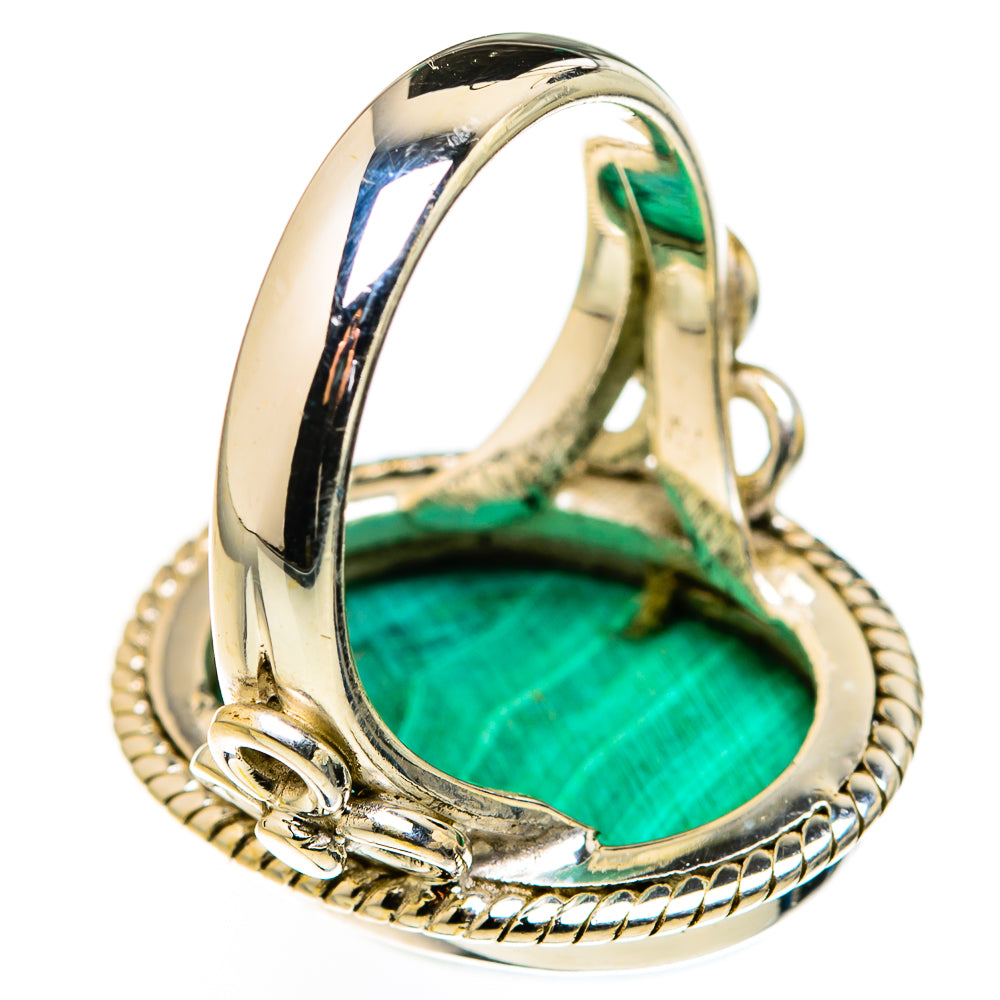 Malachite Rings handcrafted by Anasilvercos - RING127208 - Photo 3