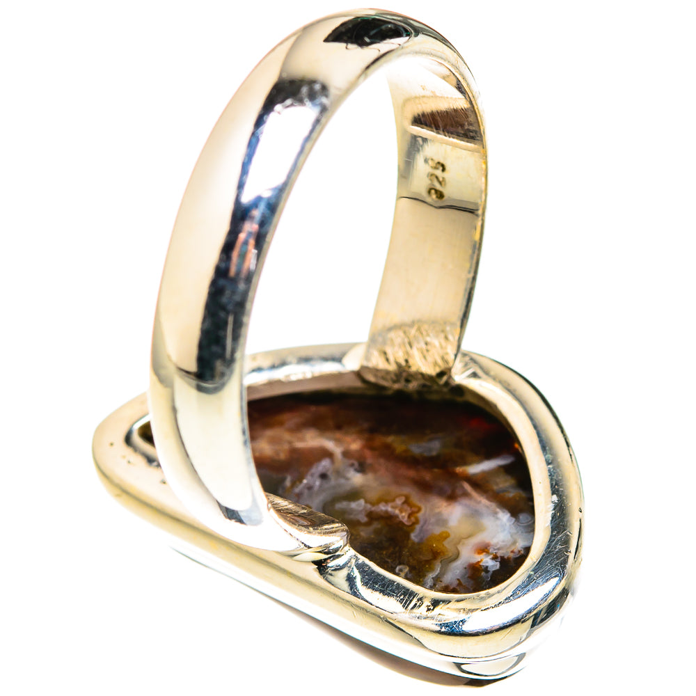 Mexican Fire Agate Rings handcrafted by Anasilvercos - RING127210 - Photo 3