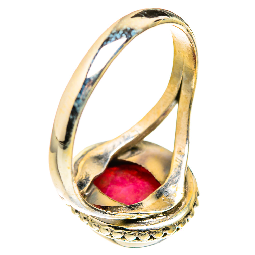 Red Sillimanite Rings handcrafted by Anasilvercos - RING127214 - Photo 3