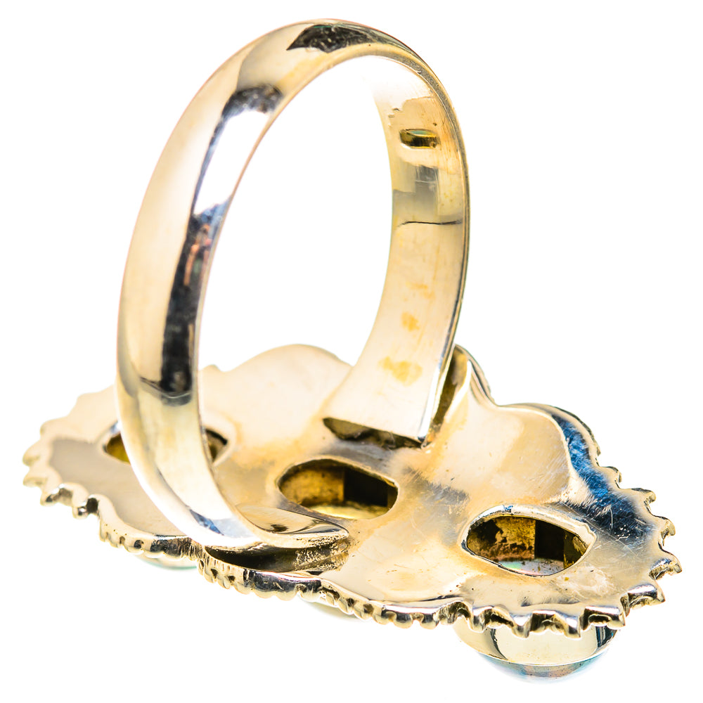 Ethiopian Opal Rings handcrafted by Anasilvercos - RING127225 - Photo 3