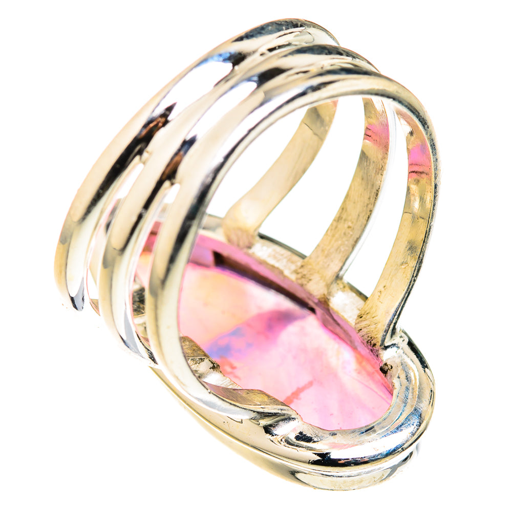 Ethiopian Opal Rings handcrafted by Anasilvercos - RING127226 - Photo 3