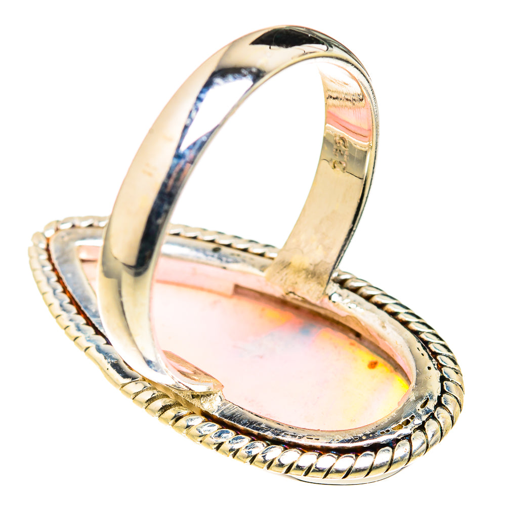 Ethiopian Opal Rings handcrafted by Anasilvercos - RING127227 - Photo 3