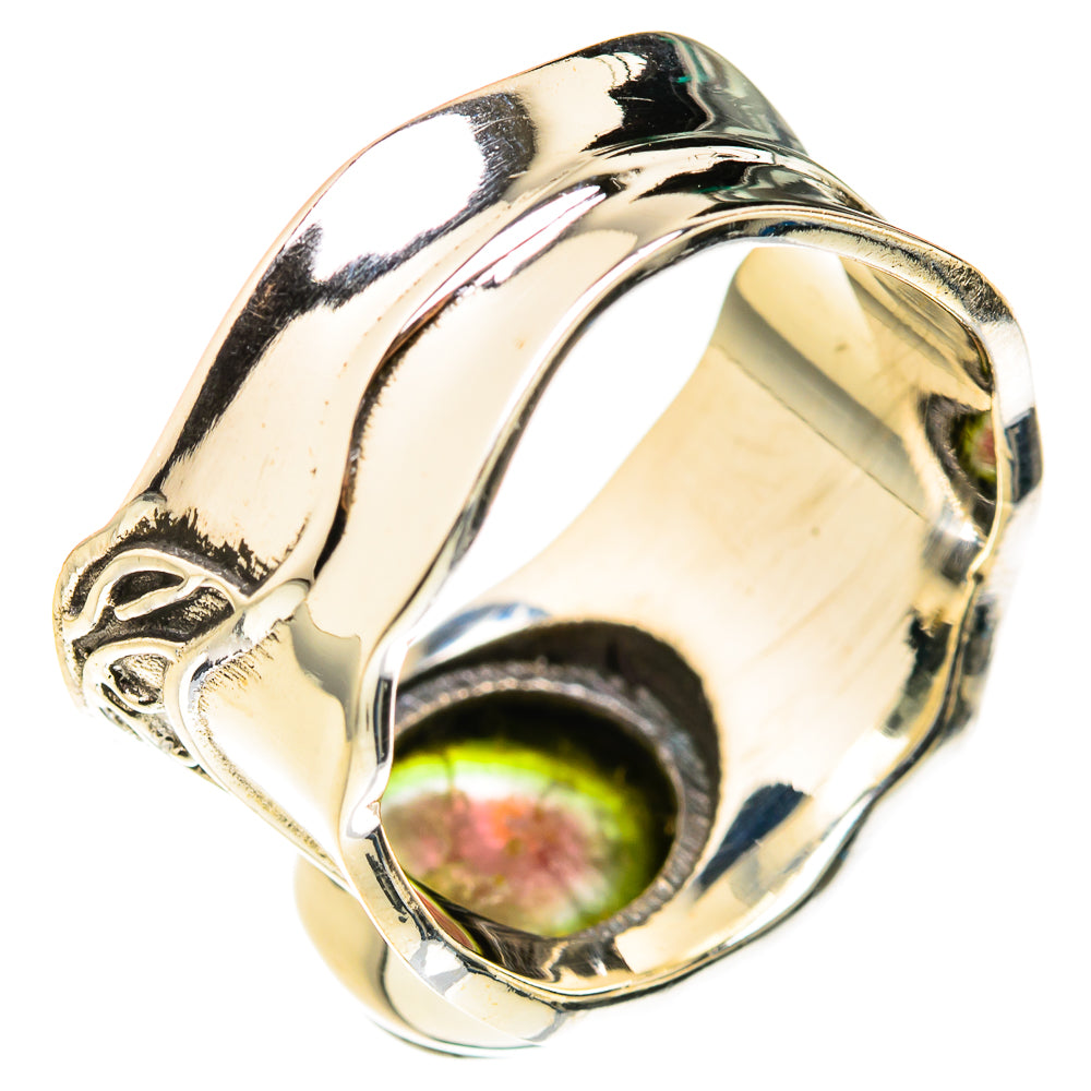 Watermelon Tourmaline Rings handcrafted by Anasilvercos - RING127248 - Photo 3