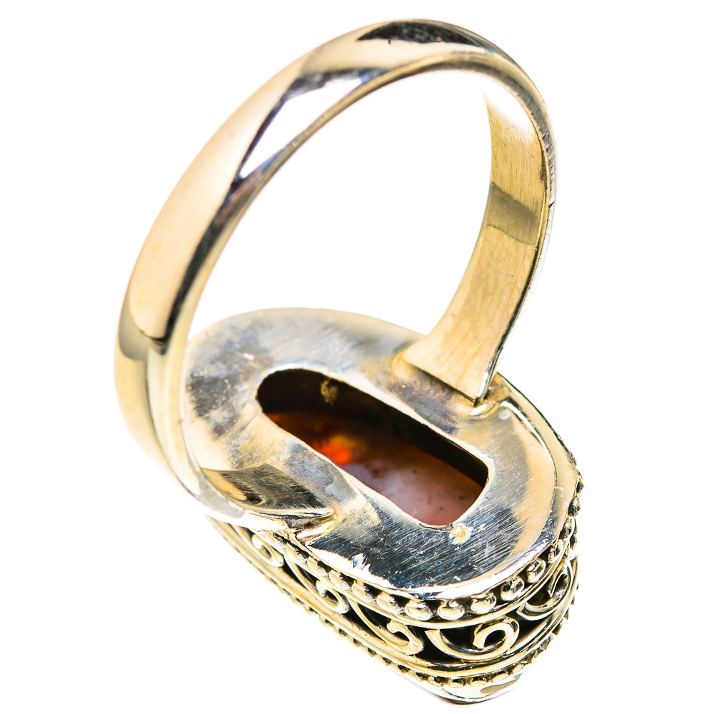 Mexican Fire Agate Rings handcrafted by Anasilvercos - RING127279 - Photo 3
