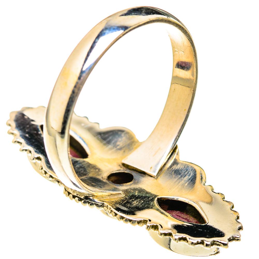 Red Sillimanite Rings handcrafted by Anasilvercos - RING127282 - Photo 3