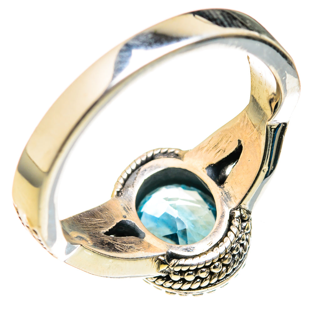 Blue Topaz Rings handcrafted by Anasilvercos - RING127292 - Photo 3