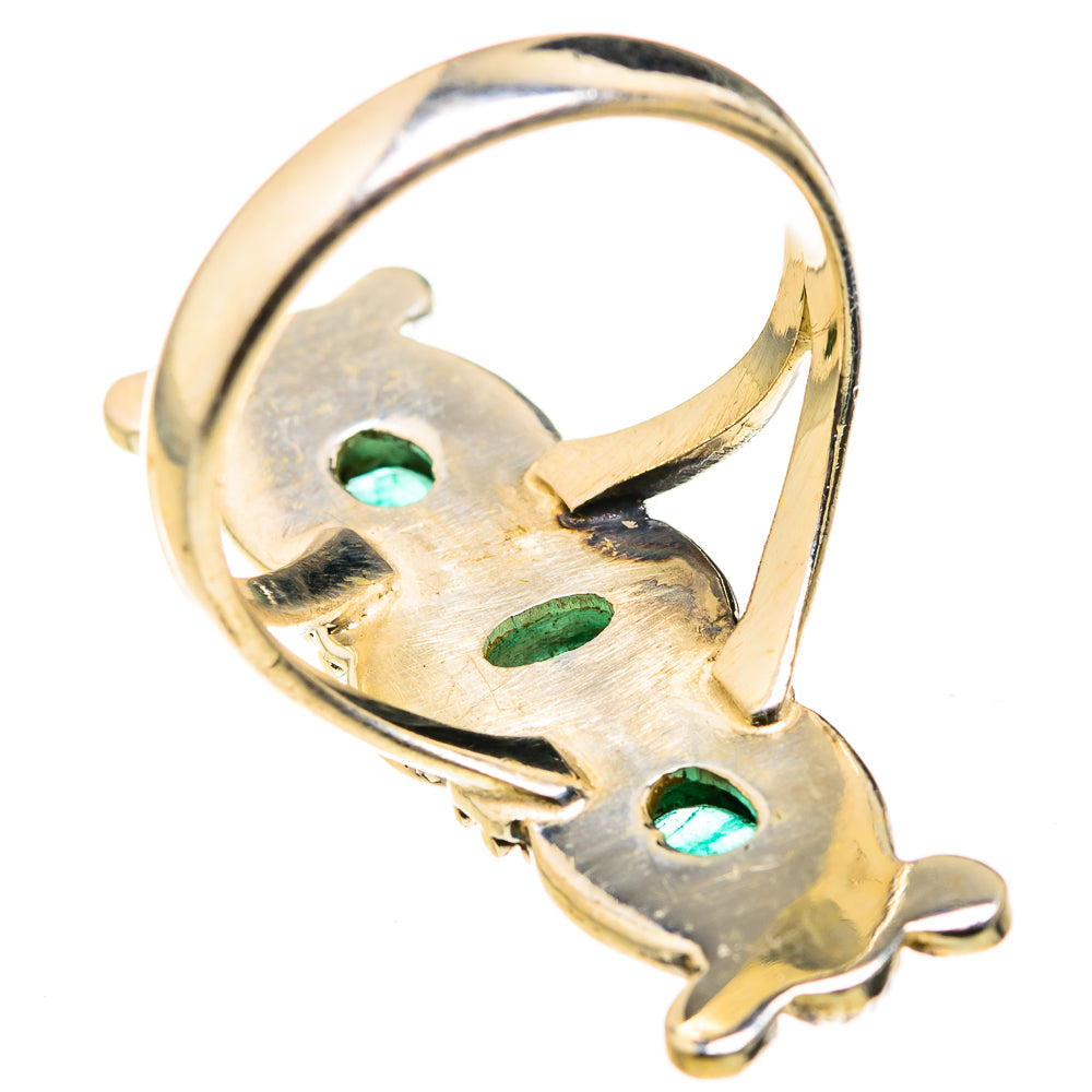 Zambian Emerald Rings handcrafted by Anasilvercos - RING127316 - Photo 3