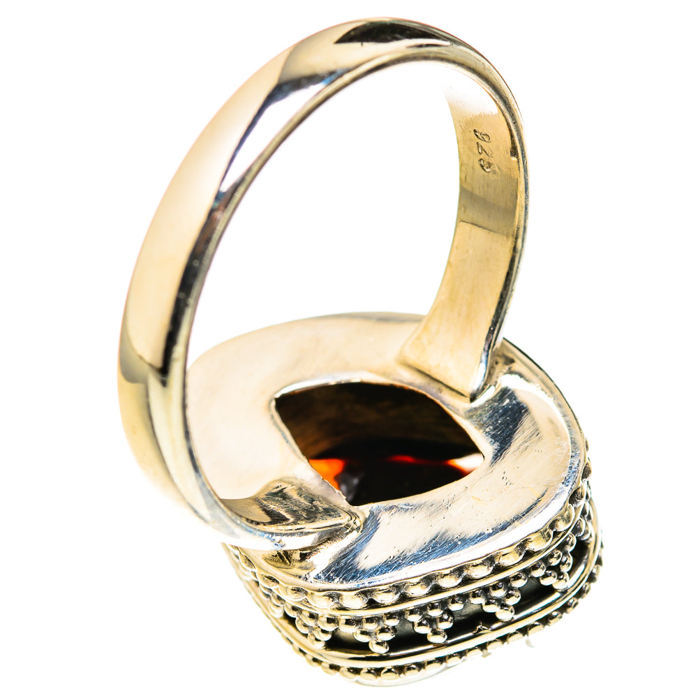 Mexican Fire Agate Rings handcrafted by Anasilvercos - RING127318 - Photo 3