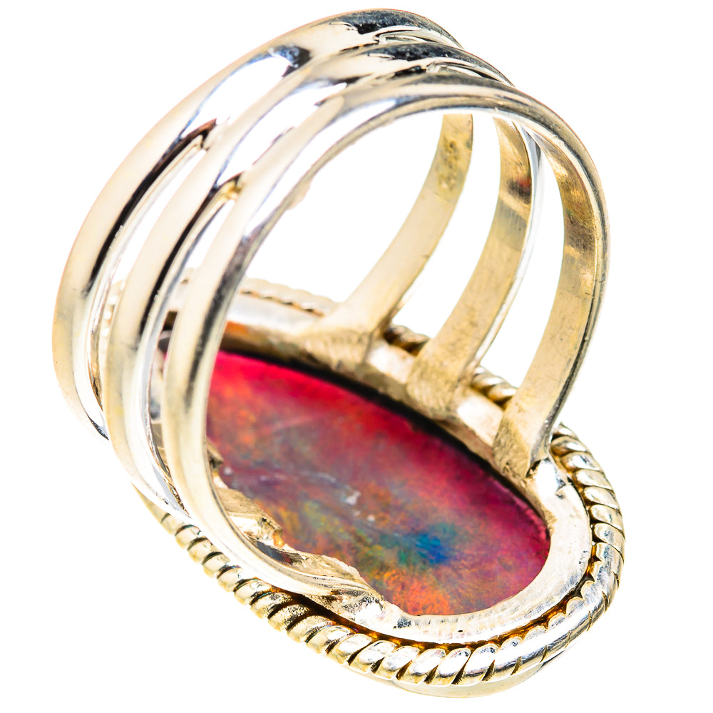 Aura Opal Rings handcrafted by Anasilvercos - RING127339 - Photo 3