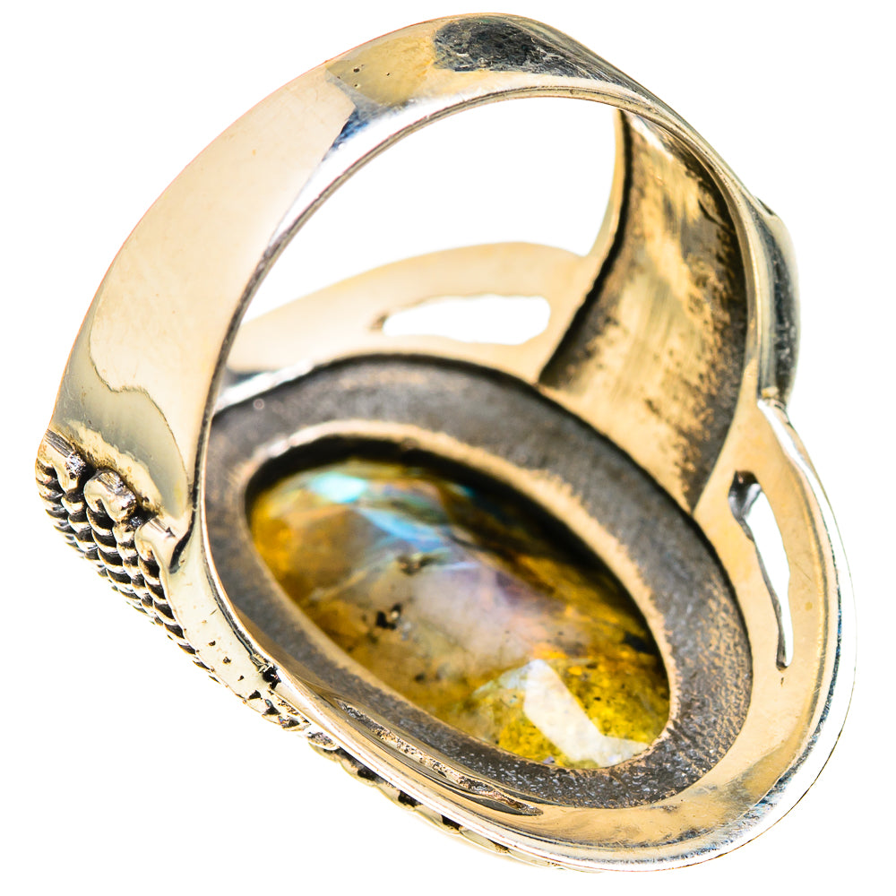 Labradorite Rings handcrafted by Anasilvercos - RING127342 - Photo 3