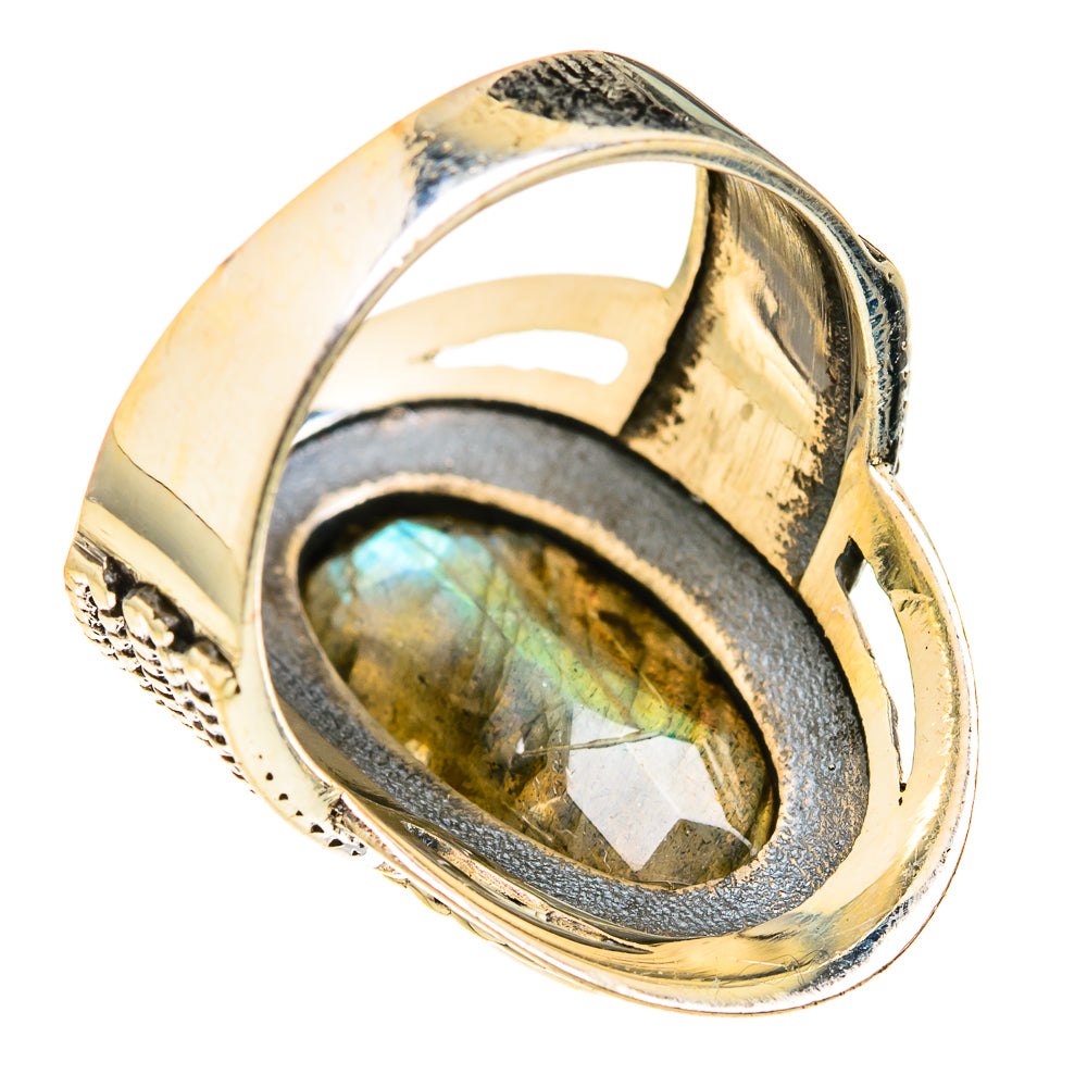 Labradorite Rings handcrafted by Anasilvercos - RING127377 - Photo 3
