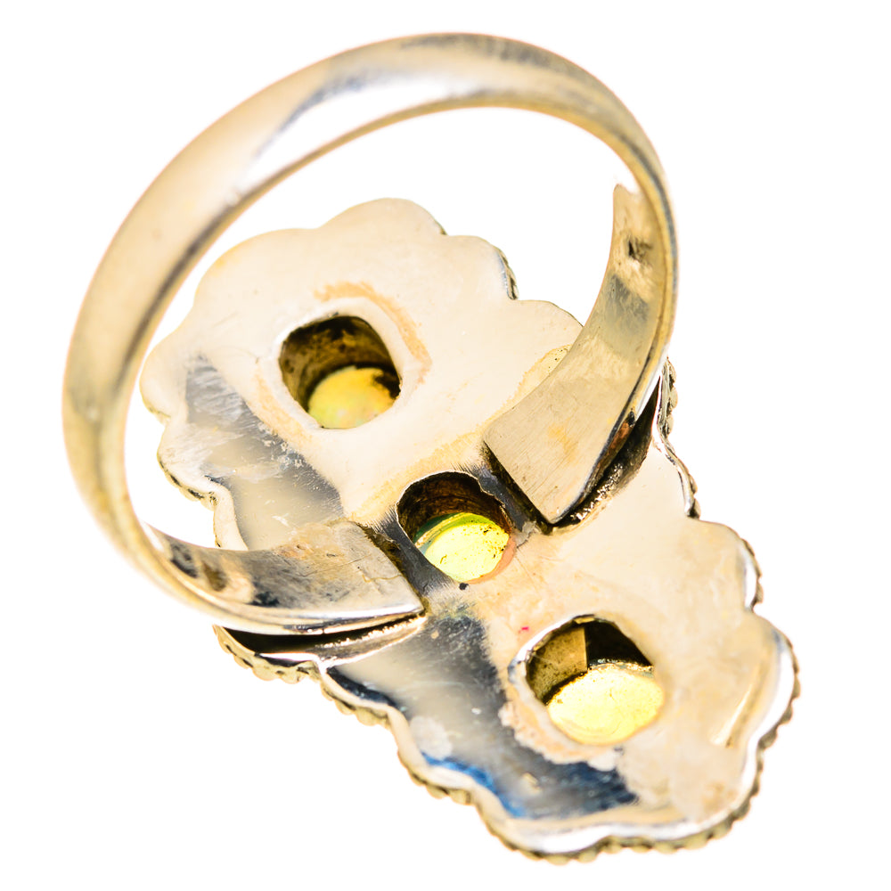 Ethiopian Opal Rings handcrafted by Anasilvercos - RING127385 - Photo 3