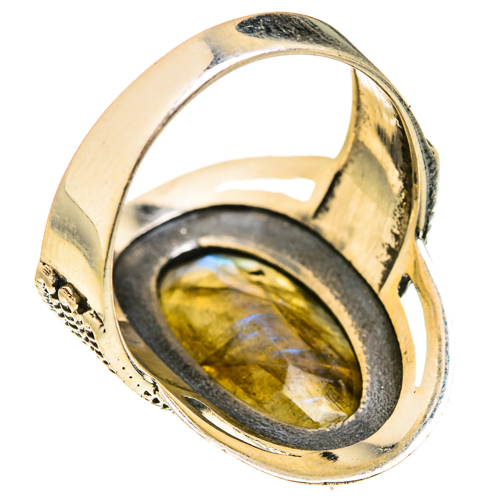 Labradorite Rings handcrafted by Anasilvercos - RING127389 - Photo 3