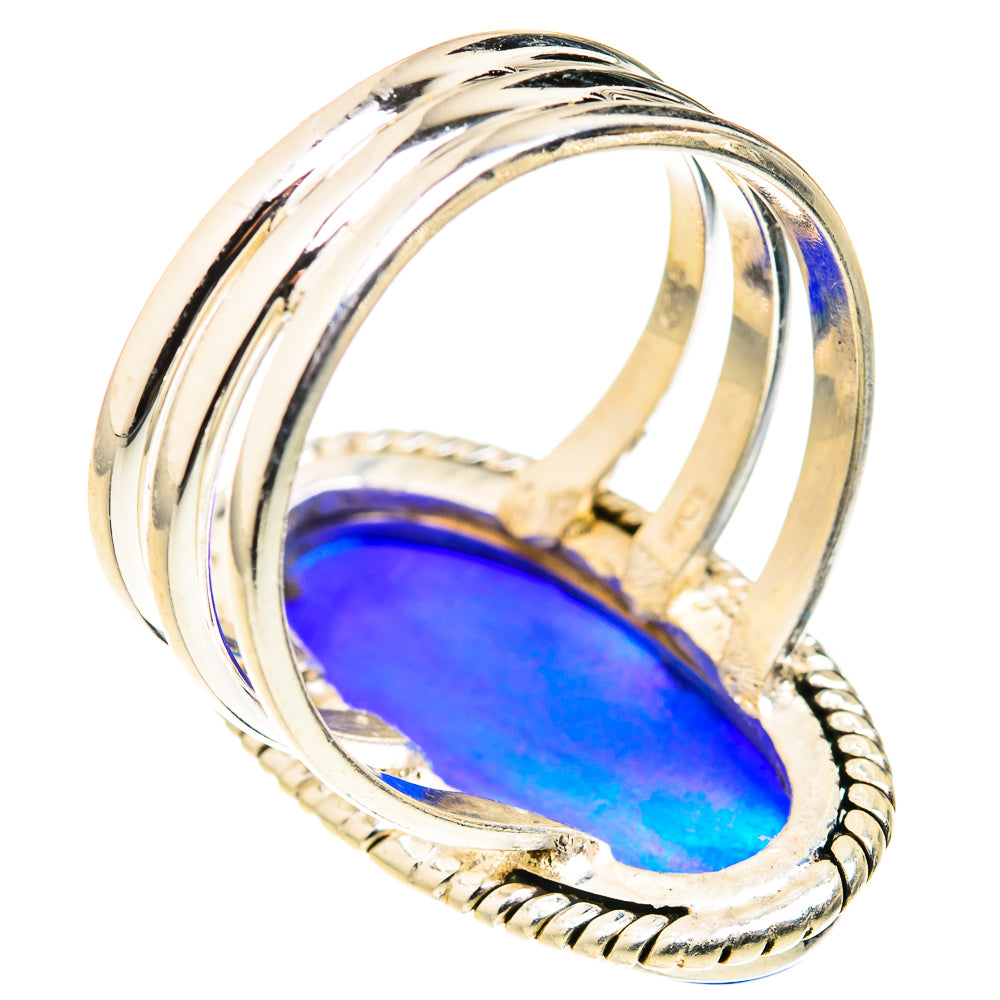 Aura Opal Rings handcrafted by Anasilvercos - RING127395 - Photo 3