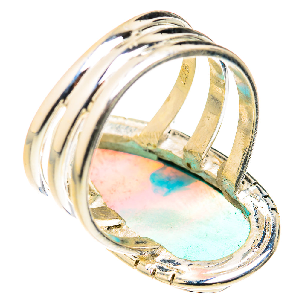 Aura Opal Rings handcrafted by Anasilvercos - RING127396 - Photo 3