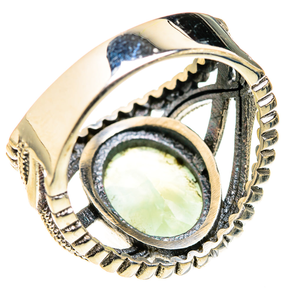 Prehnite Rings handcrafted by Anasilvercos - RING127404 - Photo 3