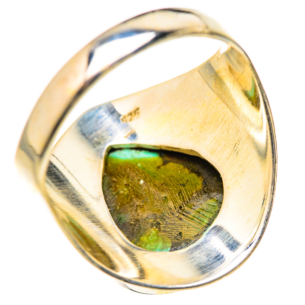 Tibetan Turquoise Rings handcrafted by Anasilvercos - RING127612 - Photo 3