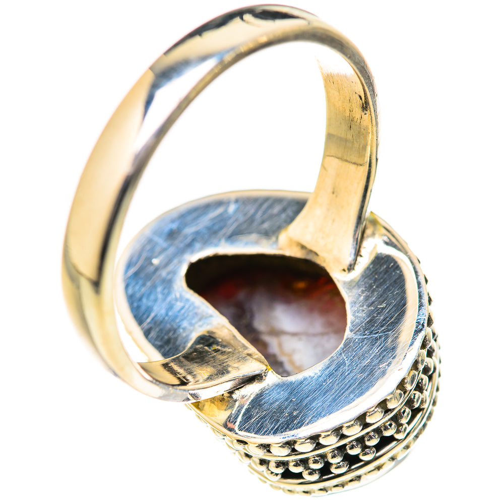 Mexican Fire Agate Rings handcrafted by Anasilvercos - RING127641 - Photo 3