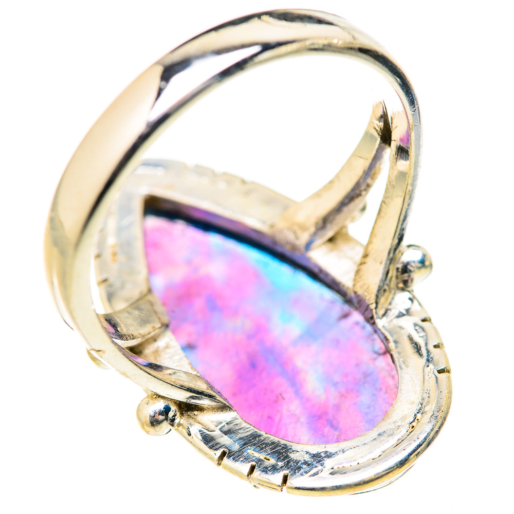 Aura Opal Rings handcrafted by Anasilvercos - RING127645 - Photo 3