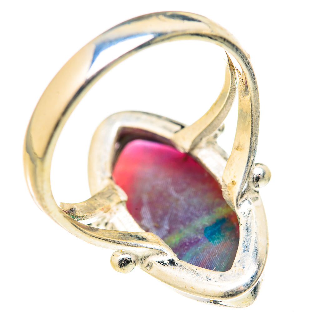 Aura Opal Rings handcrafted by Anasilvercos - RING127646 - Photo 3