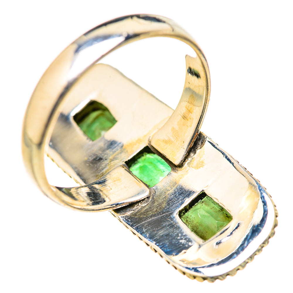 Zambian Emerald Rings handcrafted by Anasilvercos - RING127659 - Photo 3