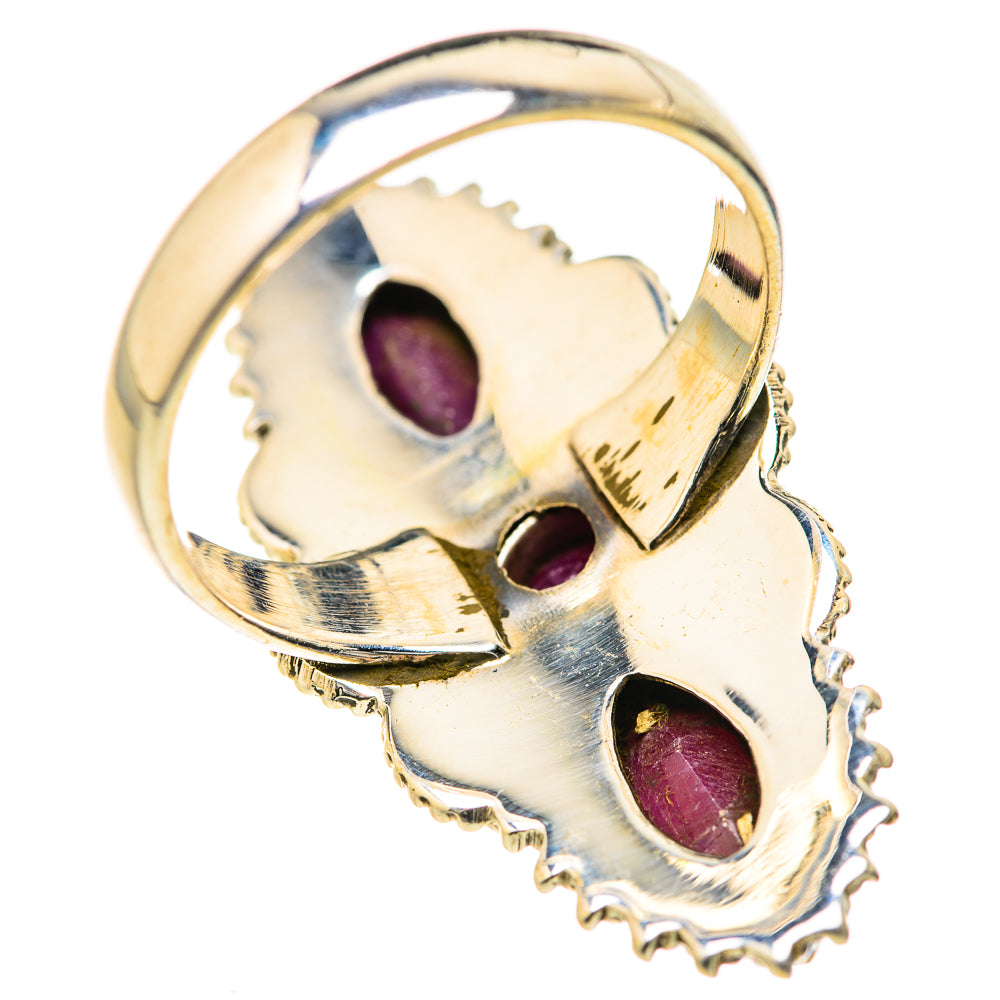 Red Sillimanite Rings handcrafted by Anasilvercos - RING127690 - Photo 3
