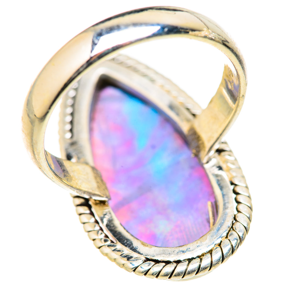 Aura Opal Rings handcrafted by Anasilvercos - RING127696 - Photo 3