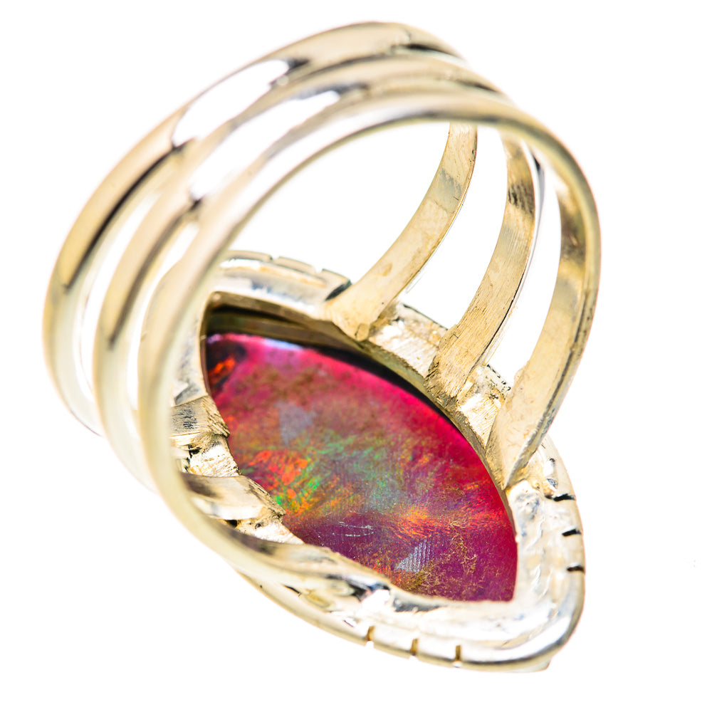 Aura Opal Rings handcrafted by Anasilvercos - RING127703 - Photo 3