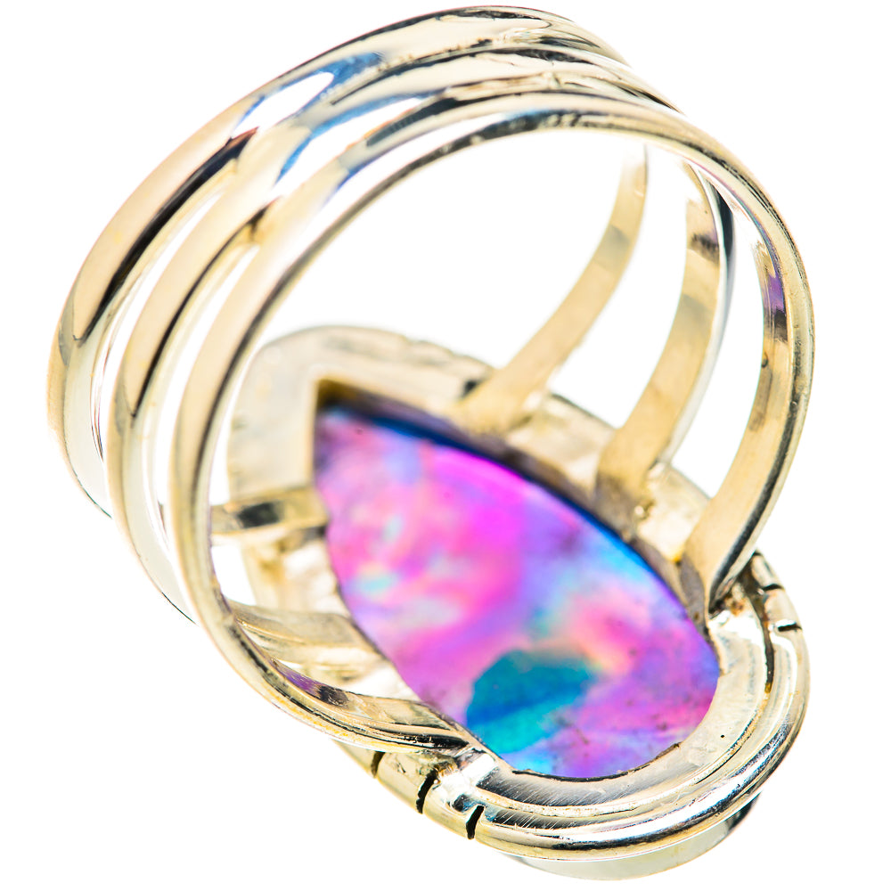 Aura Opal Rings handcrafted by Anasilvercos - RING127718 - Photo 3